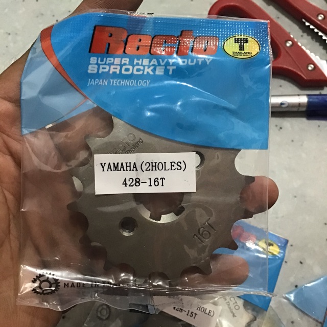 Nhông Yamaha 13T 14T 15T 16T 17T Dùng Cho Các Mẫu Xe Exciter TFX FZ R15 MT-15 Sirius Taurus Jupiter