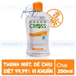 Dung dịch rửa tay green cross 250ml