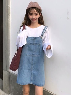 Yếm Váy Jeans ( Có ảnh thật )