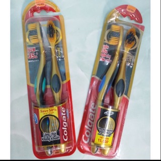 Bàn chải đánh răng Colgate 360 charcoal Gold