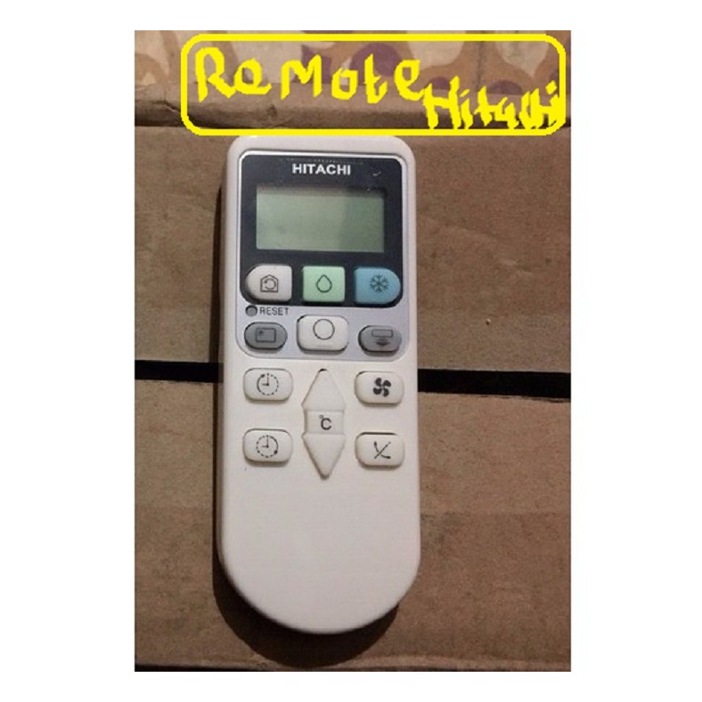 Remote Máy Lạnh Hitachi - Điều Khiển Máy Lạnh Hitachi hai nút xanh