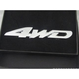 Tem chữ nổi 4WD
