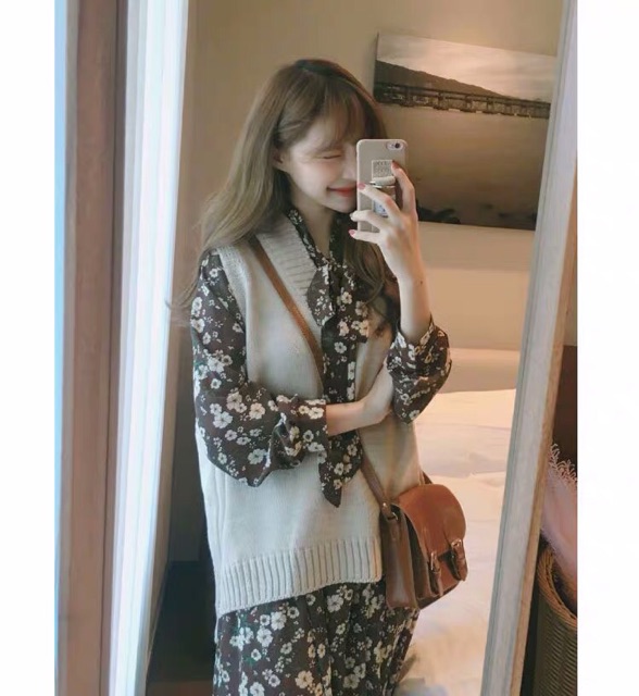 Áo Gile Trơn Hàn Quốc Nhiều Màu