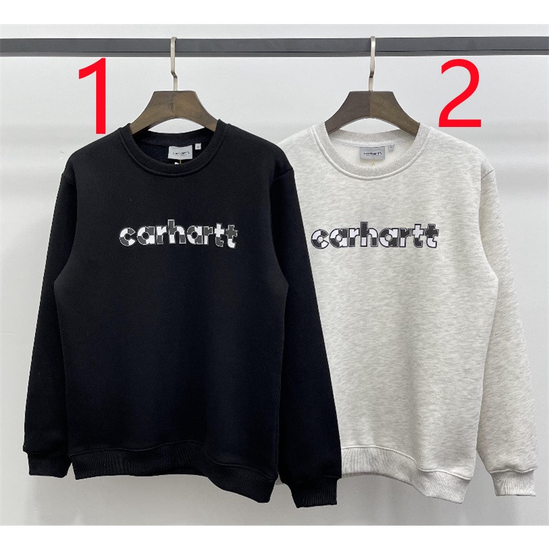 Áo nỉ tay dài cổ tròn bằng cotton phối nhung cổ điển thời trang cho cặp đôi size M-XXL