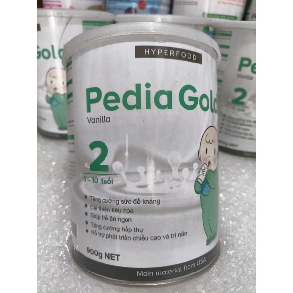 sữa pedia gold hyperfood 1-10/900g