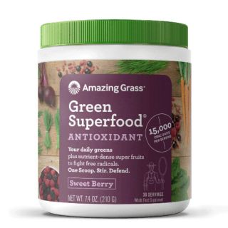 Bột siêu thực phẩm chống lão hoá Amazing Grass Green Superfood Antioxidant 210g