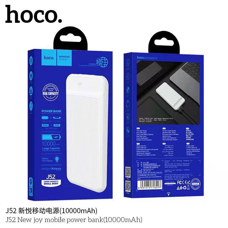 Sạc Dự Phòng HOCO 10.000mAh-J52