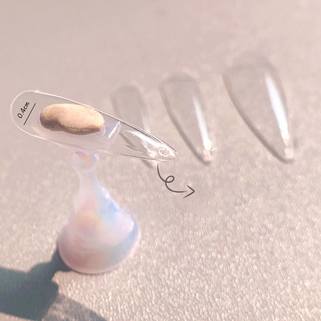 Giá Đỡ Trưng Bày Móng Tay Gọn Nhẹ Chống Biến Dạng DIY