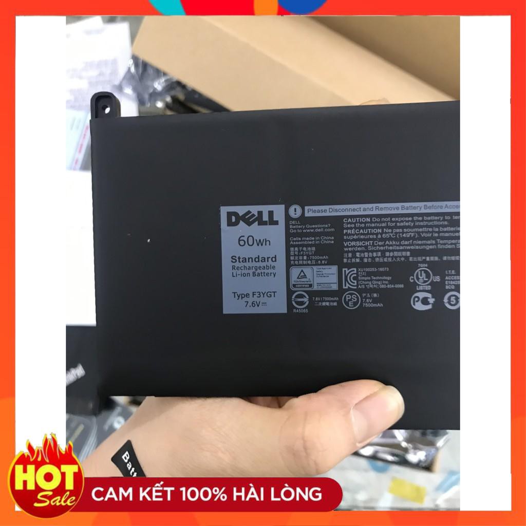 [Mã 273ELHA100K0 hoàn 7% đơn 500K]  HÀNG ZIN  Pin Battery Laptop Dell Latitude 12 7280 7480 F3YGT new original