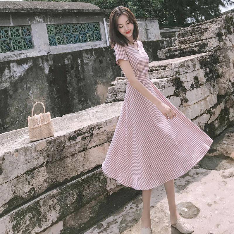 Đầm Dài Phong Cách Pháp Cổ Điển Thời Trang Mùa Hè Cho Nữ | BigBuy360 - bigbuy360.vn