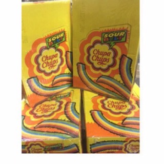 (Sỉ) Thùng 16 hộp x256g/ hộp x32 thanh kẹo chupachup cầu vồng