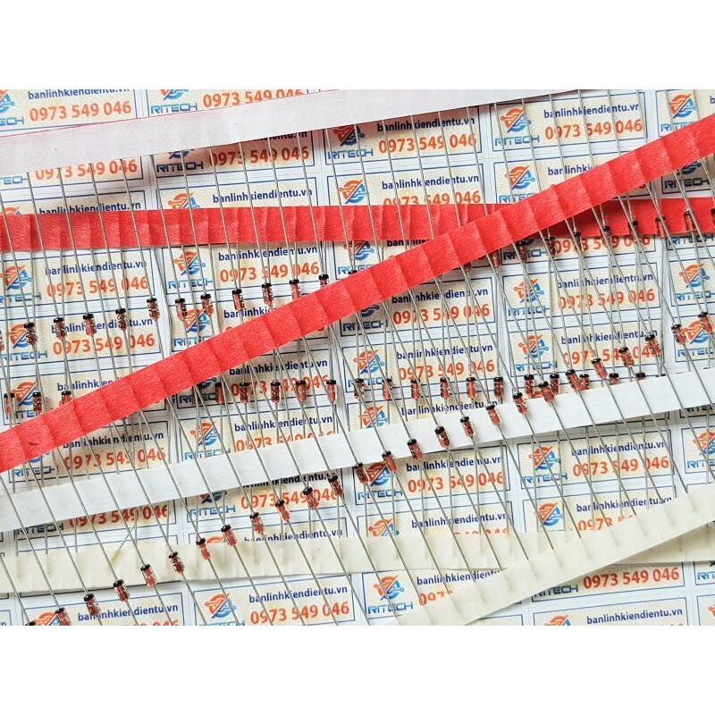 [Combo 50 chiếc] Diode zenner 1N5228B 3.9V 0.5W DO-35 hàng chính hãng