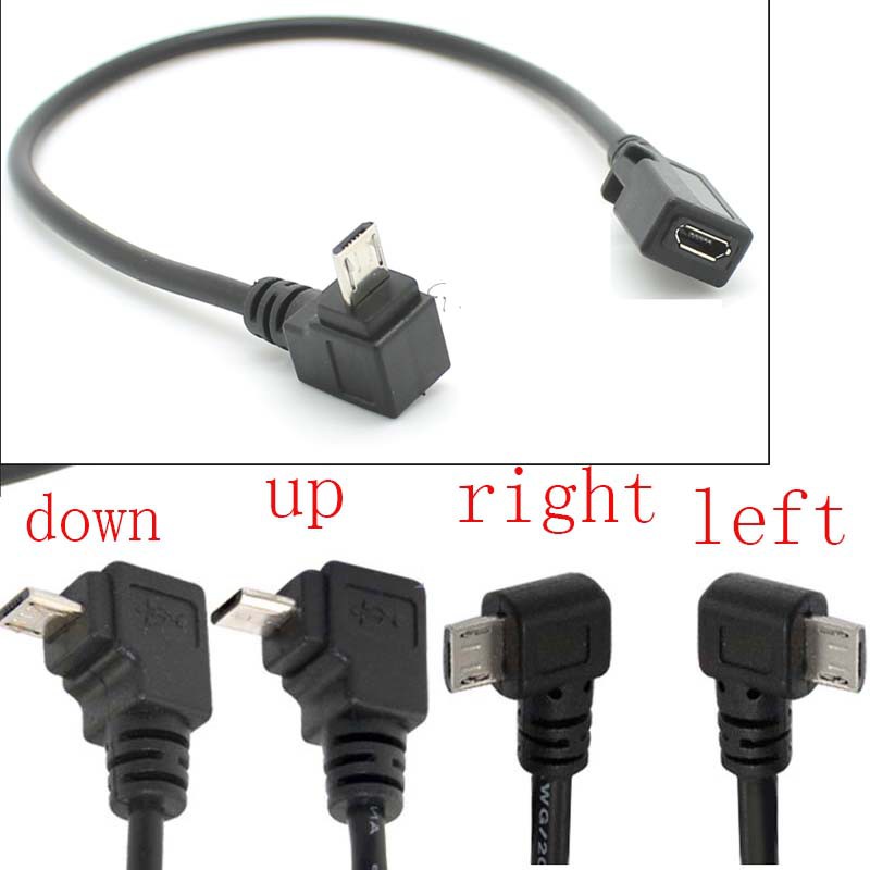 Dây cáp nối dài Micro Usb 5Pin Male sang Female