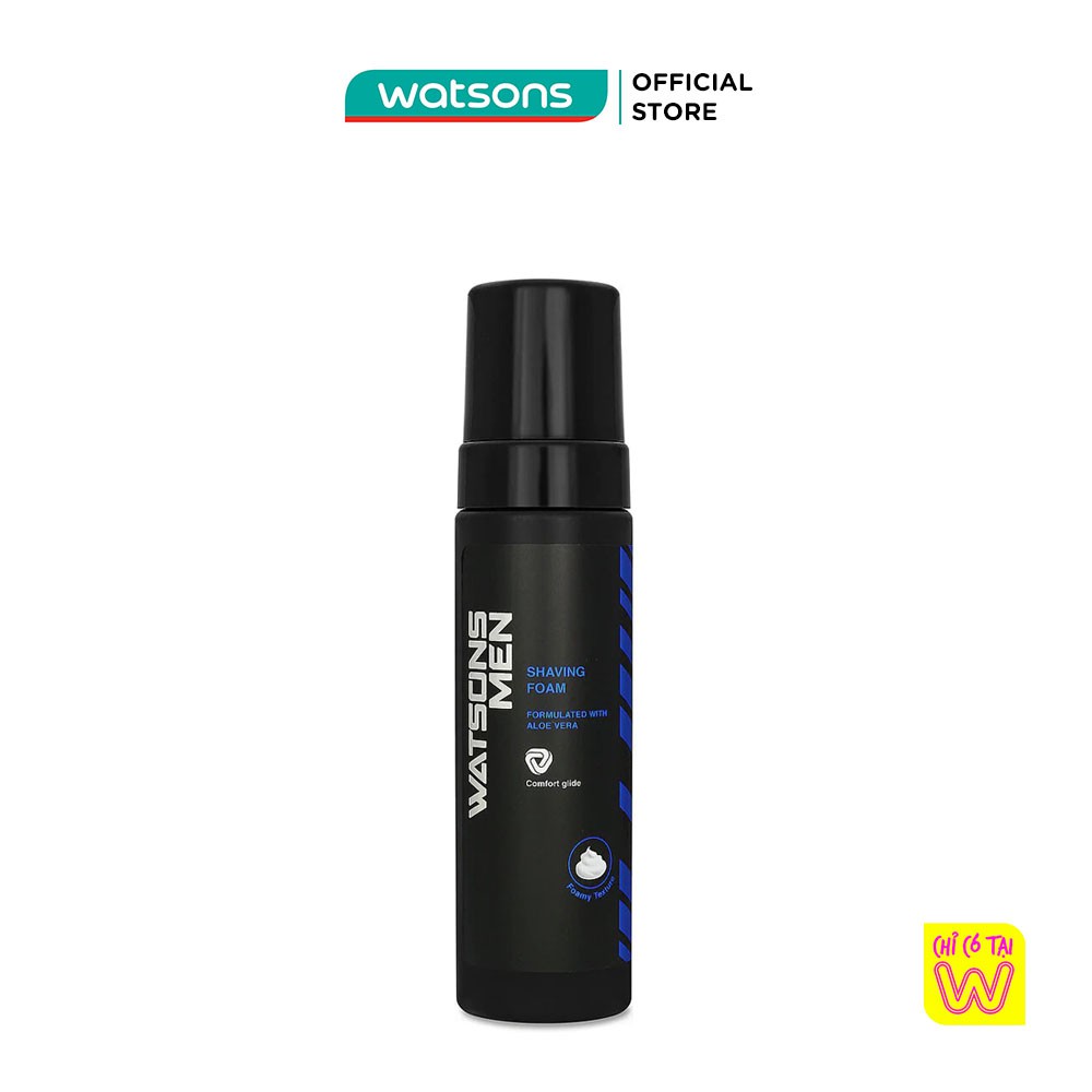 Bọt Cạo Râu Watsons Men Shaving Foam Dành Cho Nam Giới 200ml