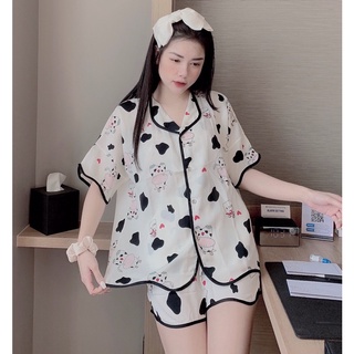 Bộ đồ ngủ nữ pijama chất lụa đẹp
