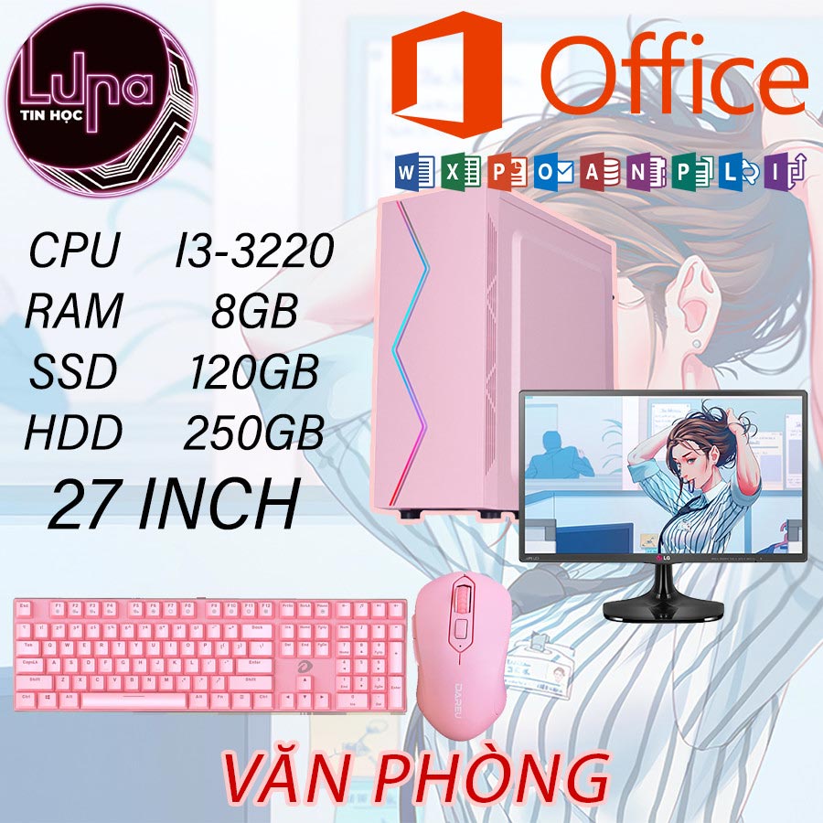 [HCM] COMBO PC NỮ NHI MÀU HỒNG (CHUYÊN VĂN PHÒNG)