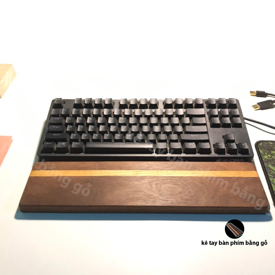 Kê lót tay bàn phím - bằng gỗ thiết kế chất lượng cao Fullsize/ TKL / Compact / Keychon  [Có làm theo yêu cầu] | BigBuy360 - bigbuy360.vn