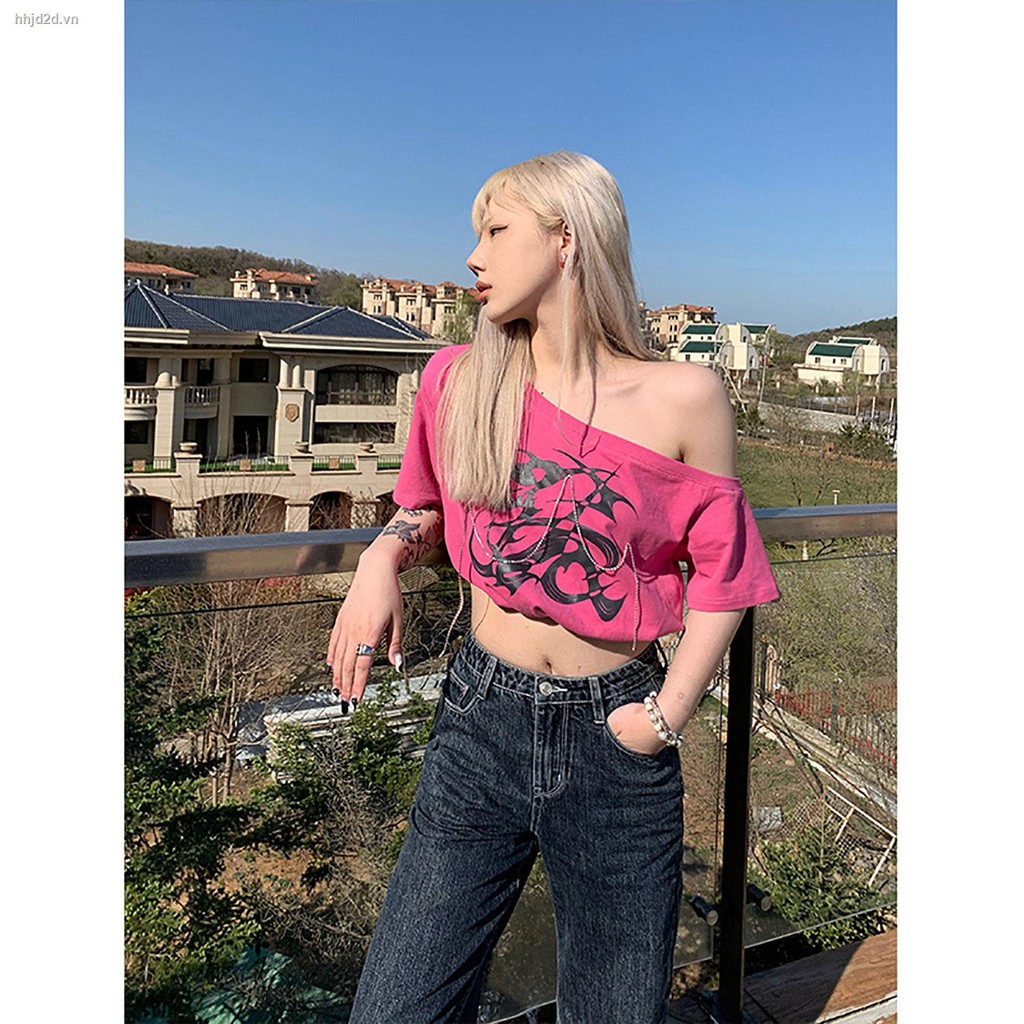 Áo thun 100% cotton tay ngắn thời trang mùa hè mới cho nữ