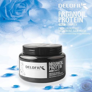 Hấp ủ tóc Delofil Argan Oil - protein 500ml