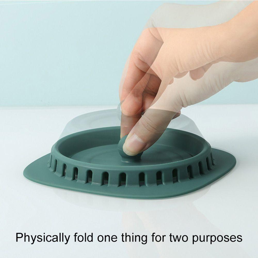 PISTA Nắp Đậy Cống Thoát Nước Bồn Rửa Chén / Phòng Tắm Bằng Silicon Siêu
