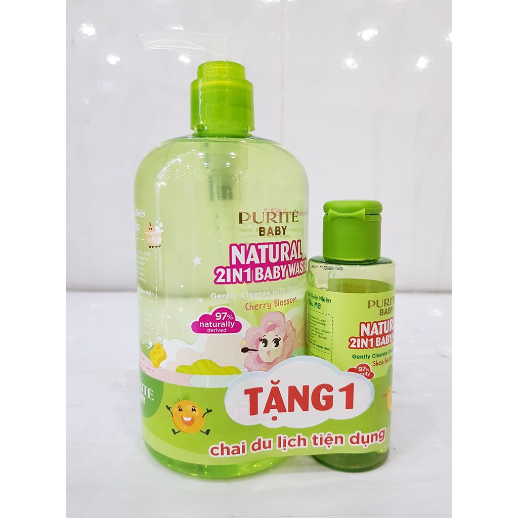 Sữa Tắm Gội Cho Bé PURITE BABY 500ml | BigBuy360 - bigbuy360.vn