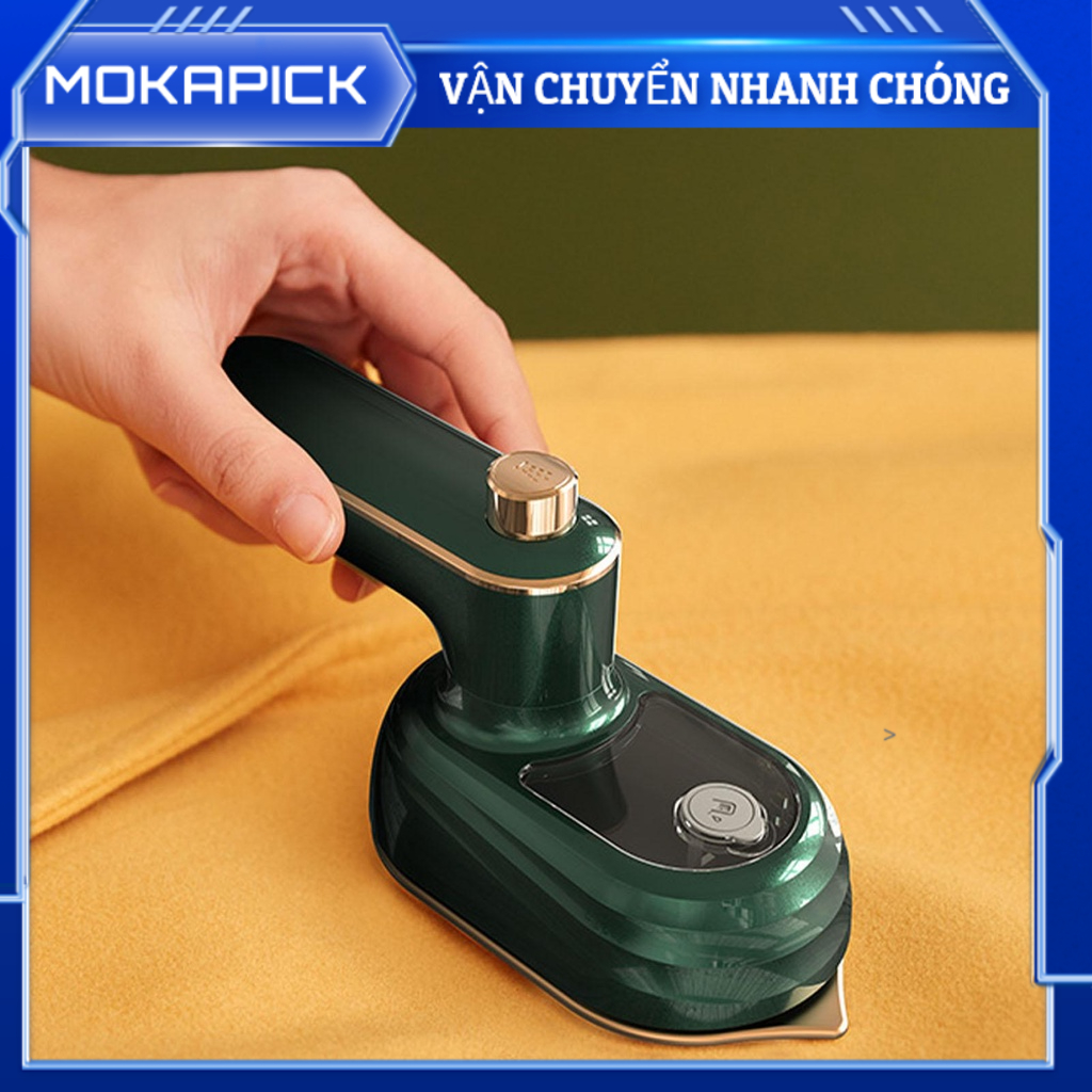 Mokapick Bàn Ủi Hơi Nước Cầm Tay Nhỏ 38W  Máy Treo Di Động Mỹ 110V‑240V