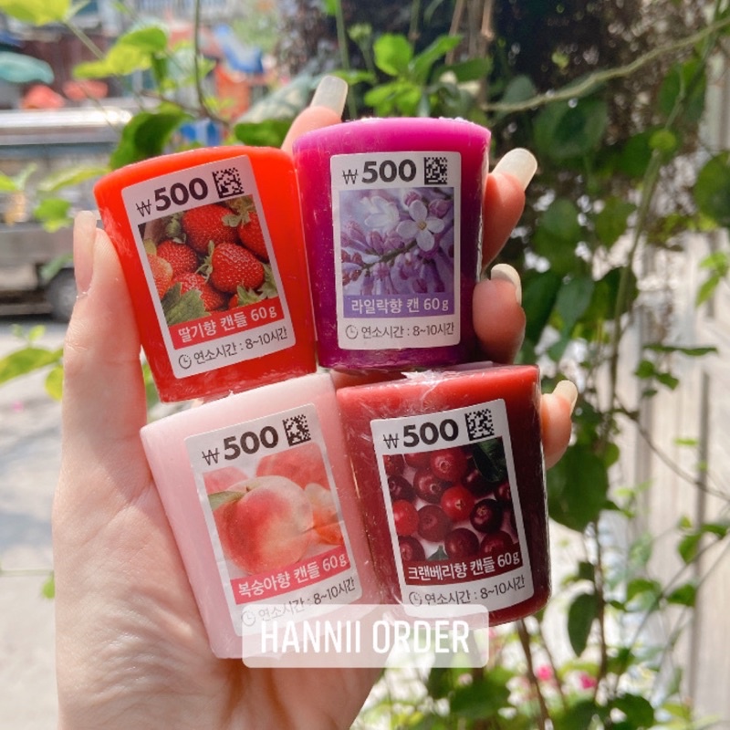 [DAISO HÀN] Tổng hợp mẫu nến thơm