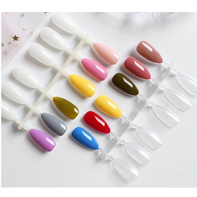 Móng Mẫu Đẹp - Mẫu mới Rất Tiện Cho Tiệm Nail, Spa, Salon - 1 Túi 120 móng