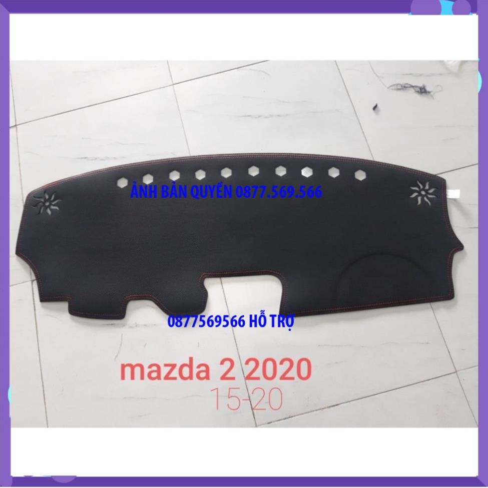 THAM TAPLO DA VÂN MAZDA 2 THẢM TRẢI LÓT TAPLO CAO CẤP 3 LỚP CHỐNG TRƯỢT CHỊU NHIỆT XE HƠI BAO HÀI LÒNG