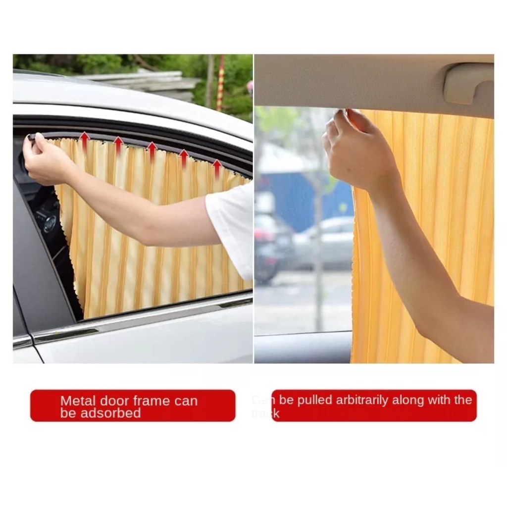 Bộ 4 màn che nắng xe oto có nam châm