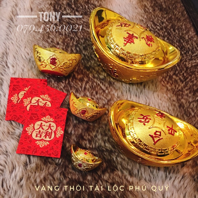 VÀNG THỎI TÀI LỘC PHÚ QUÝ (ảnh shop chụp)