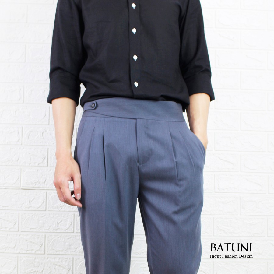 Quần Tây Âu Nam Phong Cách Cổ Điển Lịch Lãm/Batuni Fashion | BigBuy360 - bigbuy360.vn
