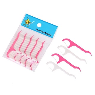 Bộ 25 Cuộn Chỉ Nha Khoa Hình Chiếc Nơ Bằng Nhựa Siêu Mỏng Dùng Trong Nha Khoa