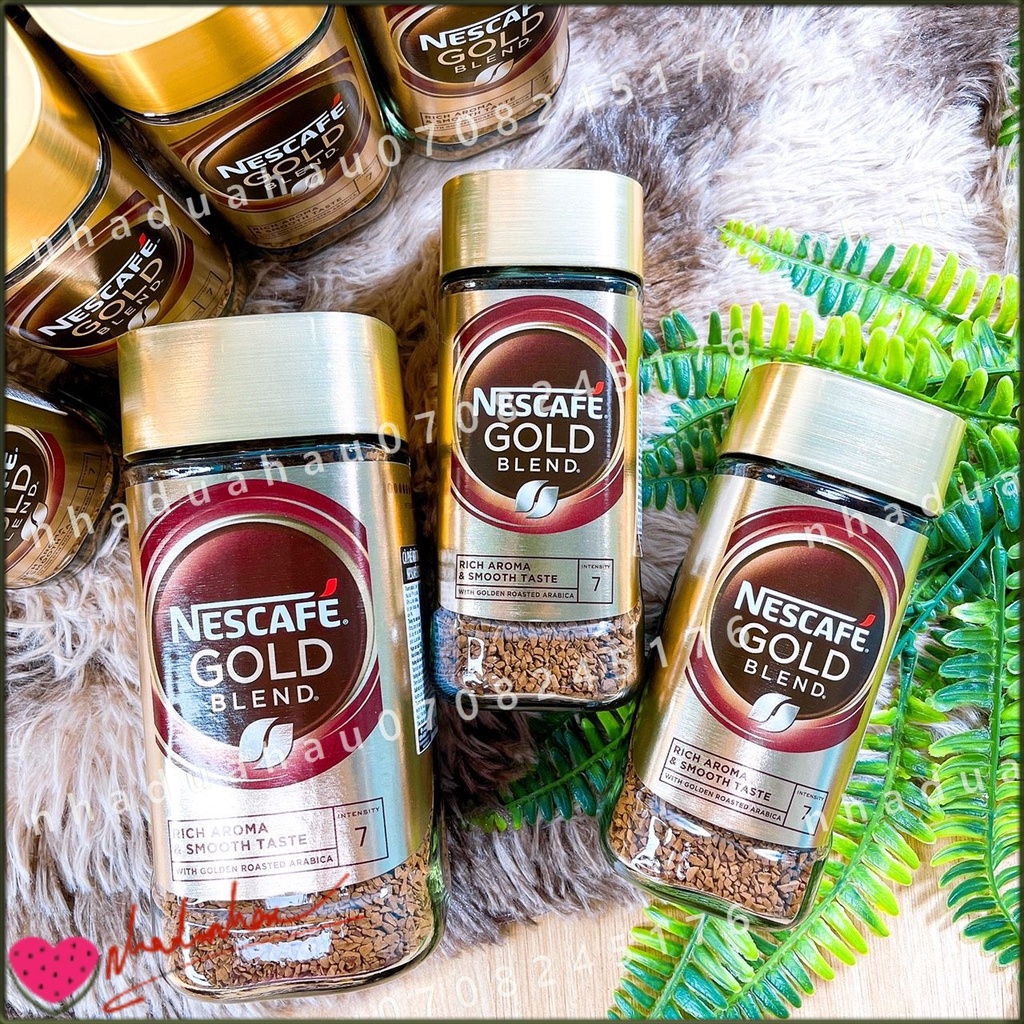 Một hủ bột cà phê hòa tan Nescafe Anh hủ 100/200gam