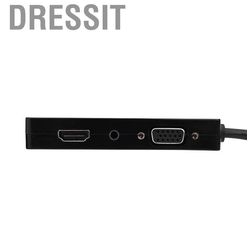 Bộ Chuyển Đổi 4 Trong 1 Displayport Dp Đực Sang Hdmi Vga Dvi Cho Pc