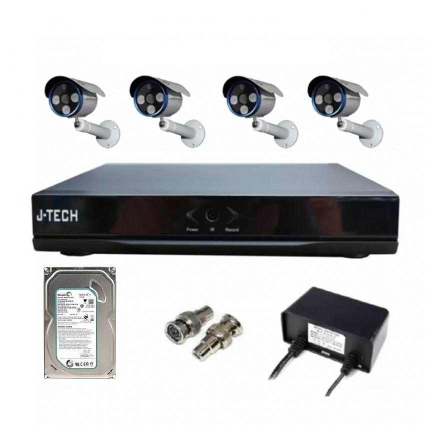 Bộ 4 camera J-tech 1.3Mpx