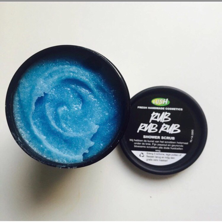 Sữa tắm có hạt scrub LUSH - Rub rub rub shower scrub