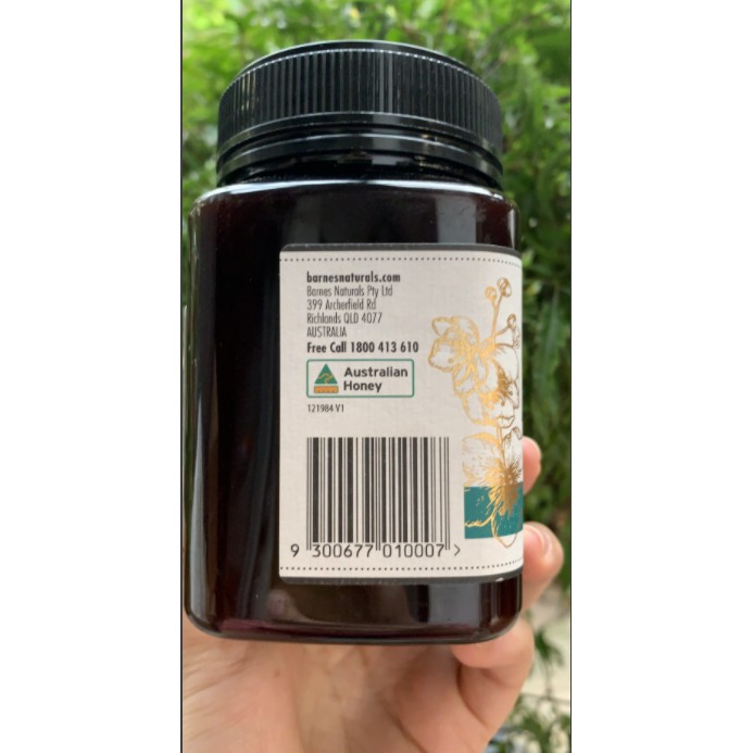 [Đắt Như Vàng] Mật Ong Barnes Naturals Australian Manuka Honey 500G Mgo 300+ nguyên chất 100% thiên nhiên