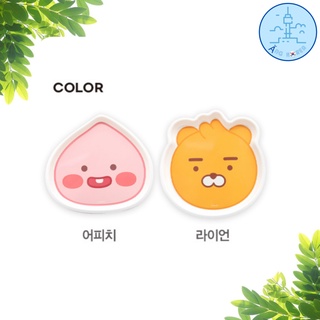 Mâm, khay nhựa hình kakao friends gấu ryan & đào apeach, daiso hàn quốc