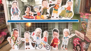 Chibi cho bé trang trí sinh nhật
