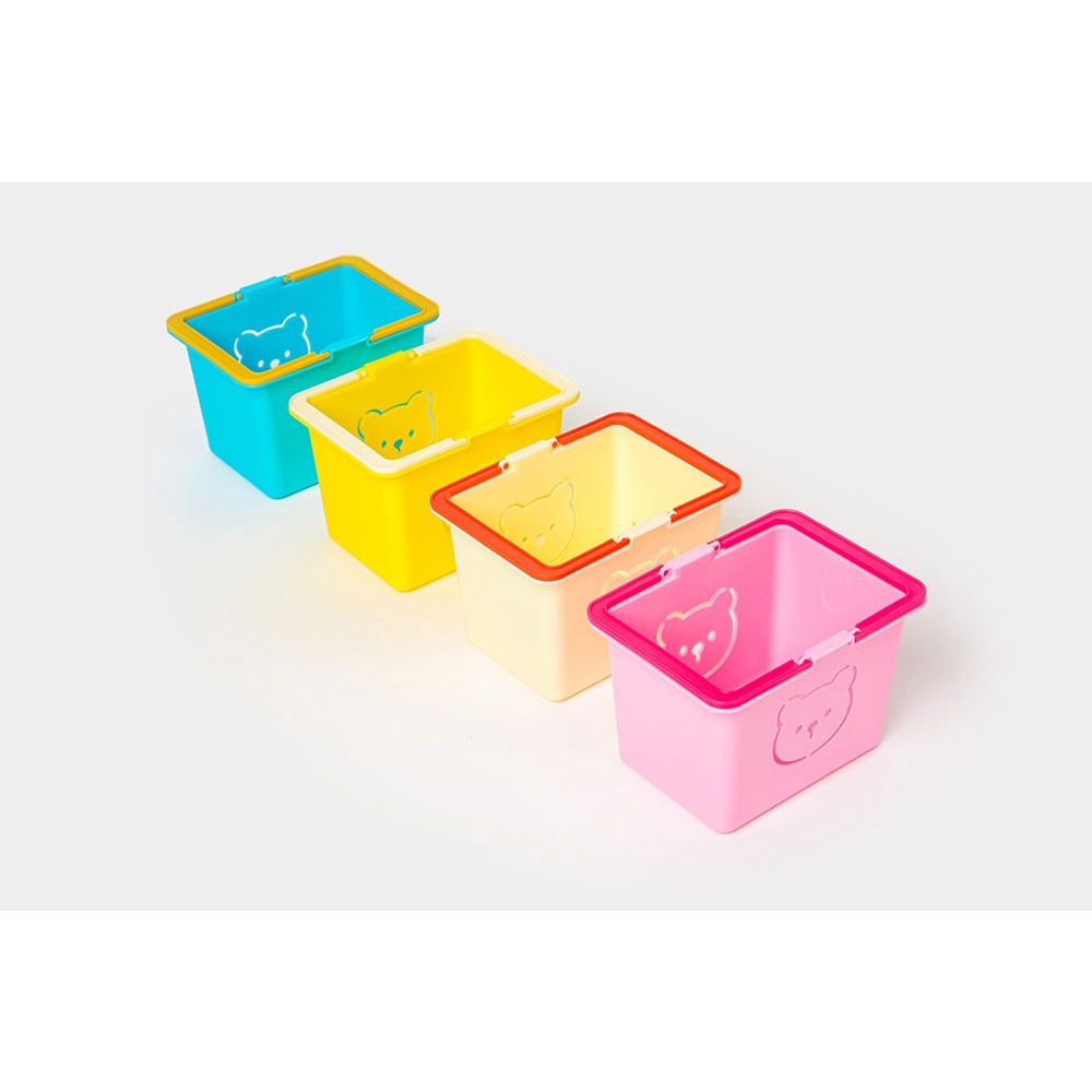 Giỏ Đựng Đồ ARTBOX Hàn Quốc Thiết Kế Hình Gấu Màu Trắng