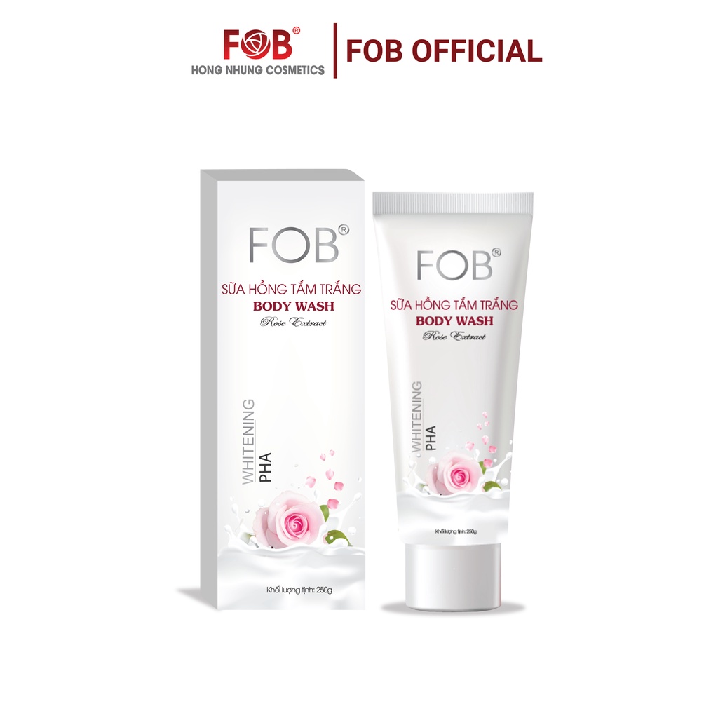 Sữa hồng tắm trắng - FOB® BODY WASH