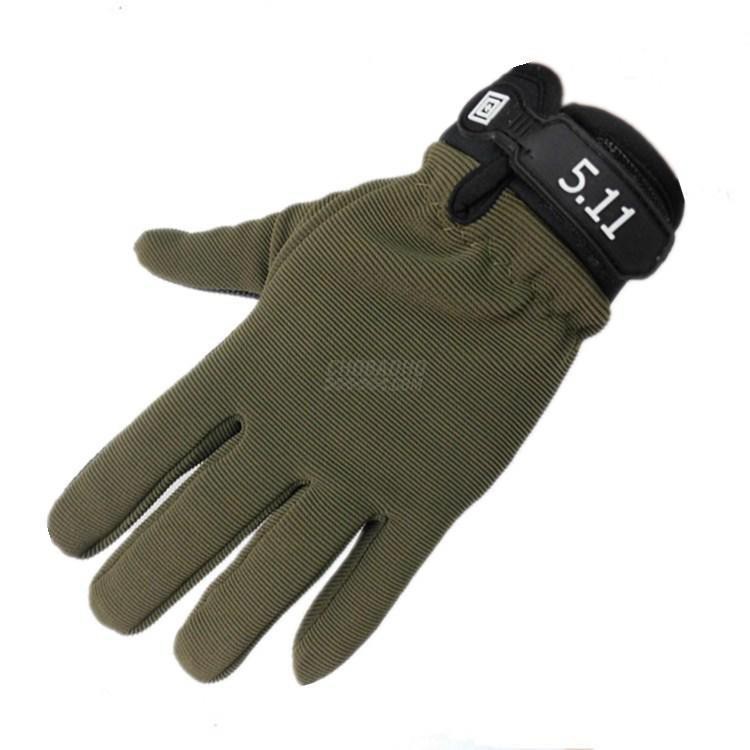 Găng tay nam, bao tay nam đi xe full ngón chống trượt, vải chống nắng, thoáng khí