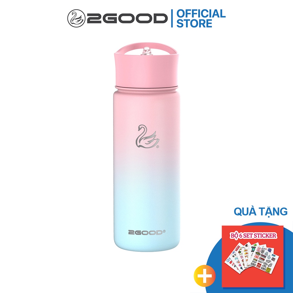Bình Giữ Nhiệt Inox 2GOOD FLASK Wide Mouth WM-02 Dung Tích Lớn Chống Gỉ