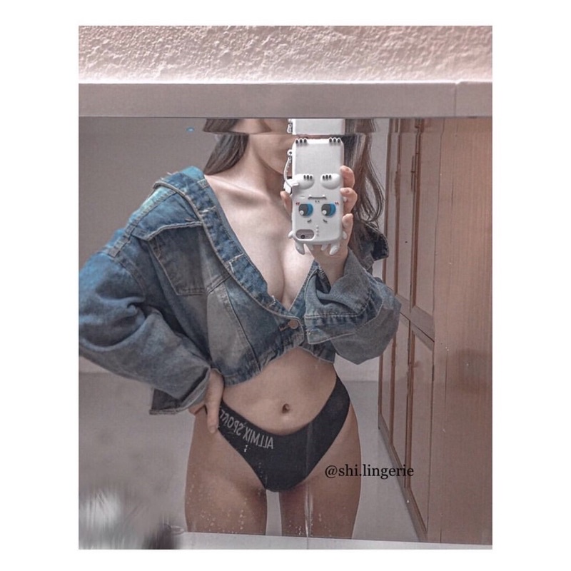 Quần lọt khe cotton lưng cao