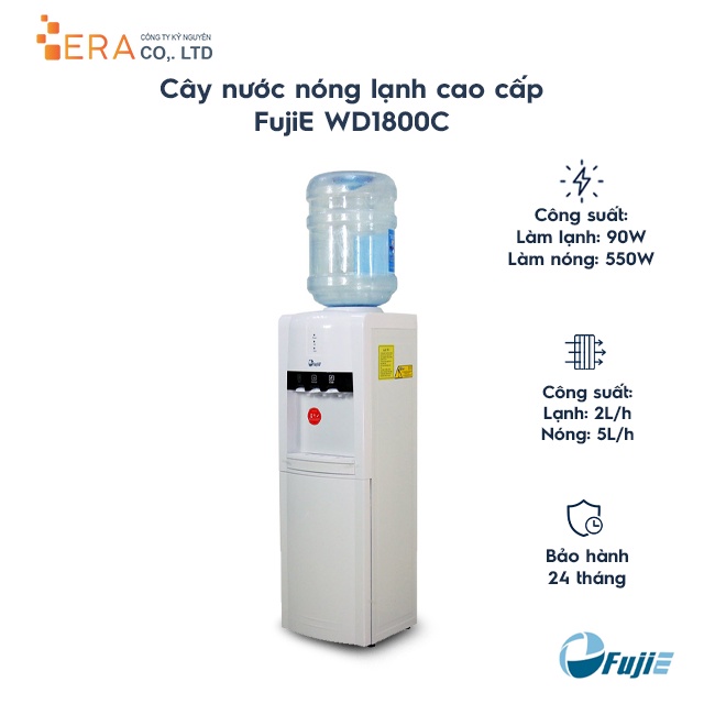 Cây nước nóng lạnh cao cấp FujiE WD1800C