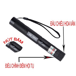 Đèn Pin Laser 303 - FULL BOX- SIÊU SÁNG