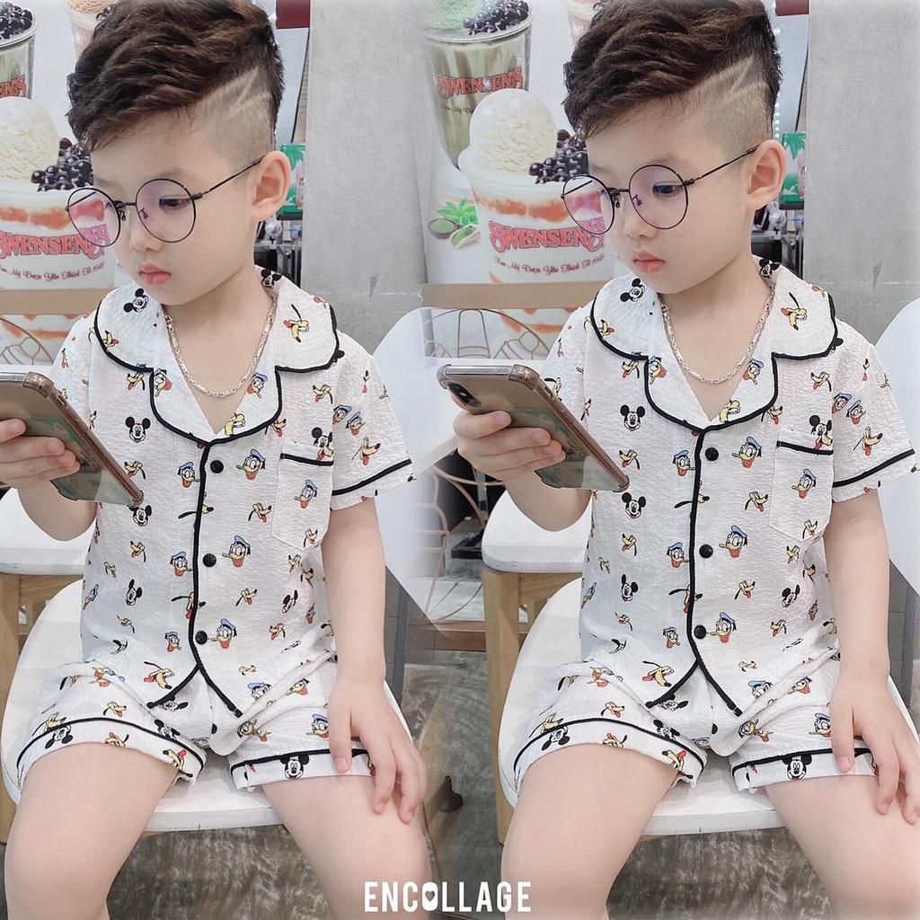 14 MÀU: (M8-14) Bộ pi xốp mùa hè mát mẻ cho bé trai bé gái - BPX
