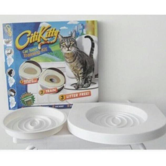 Bộ Huấn Luyện Đi Vệ Sinh Cho Mèo CityKitty ♥️ FREESHIP ♥️ giảm giá 10k khi nhập | THUCANMEO | Cocongg Petshop