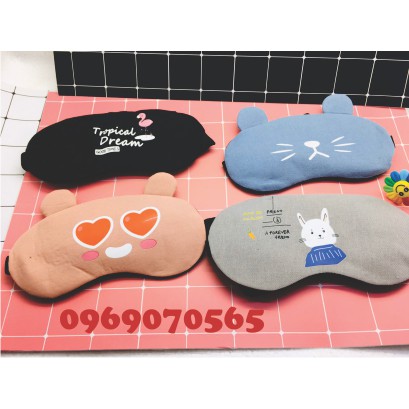 Miếng Che Mắt Ngủ Có Túi Gel Massage